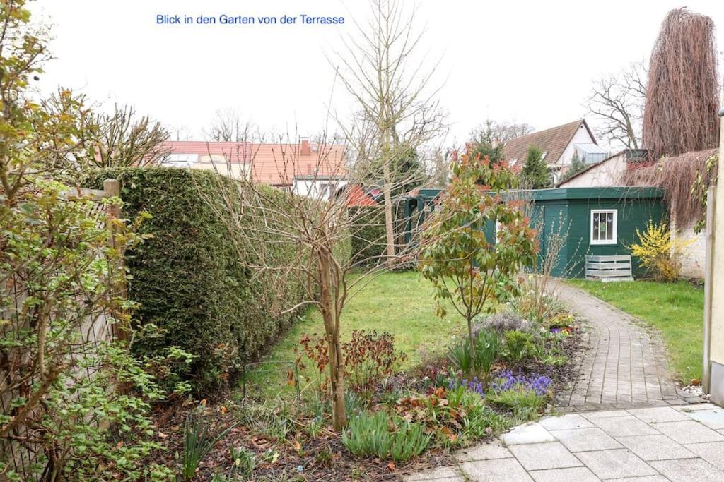 Freundliche Wohnung Mit Parkplatz Und Terrasse 노이브란덴부르크 외부 사진